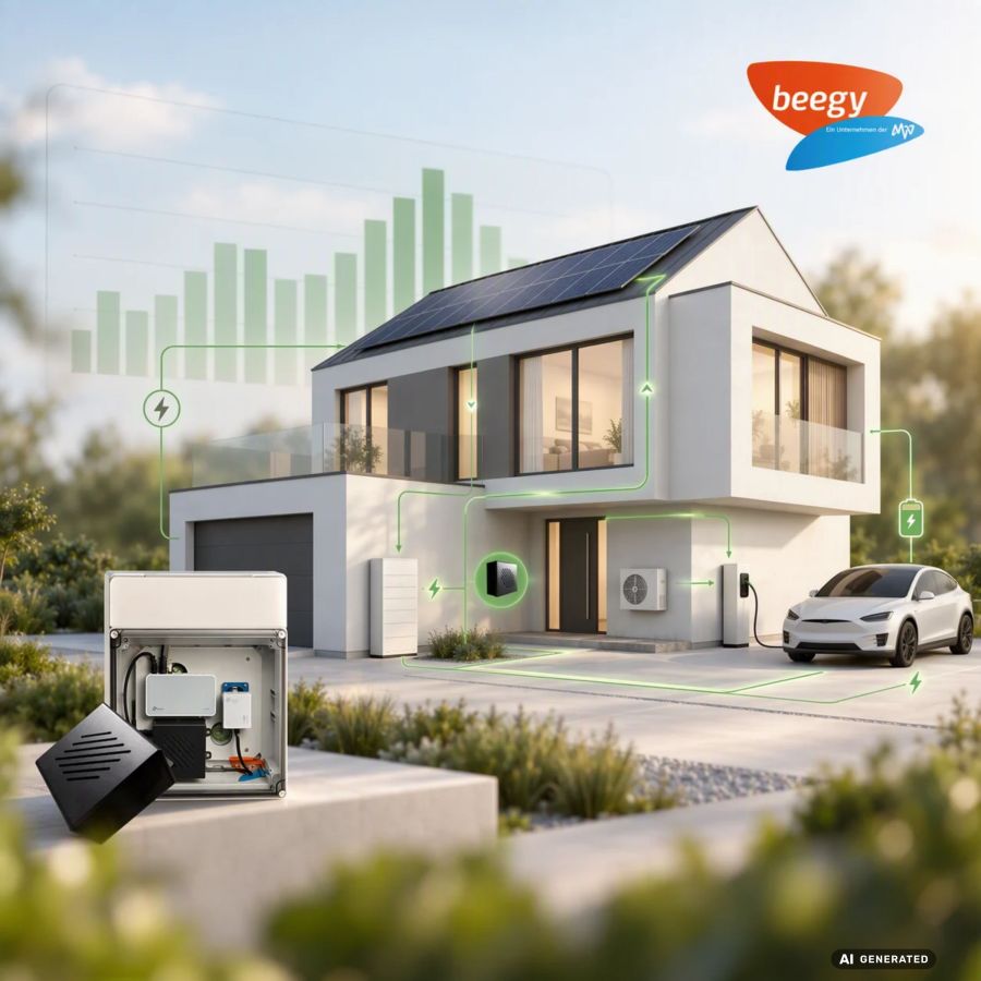 beegy HEMS: Direktvermarktung ohne Zusatzaufwand für den Installateur