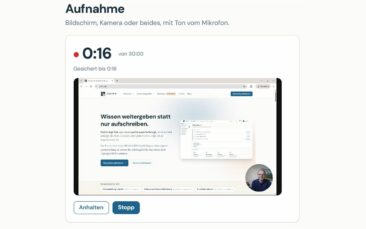 Caltrix 2.4: Wissen per Video im Browser aufnehmen und daraus eigene Kurse bauen