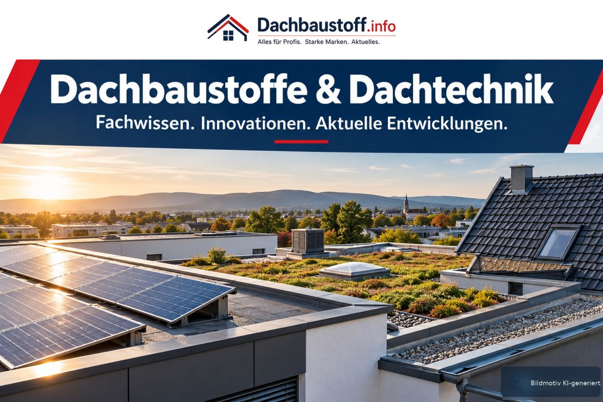 Das Fachportal für Dachbaustoffe, Dachtechnik und aktuelle Branchenentwicklungen