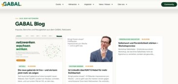 GABAL verbindet Weiterbildung und Vernetzung auf neuer Online-Plattform