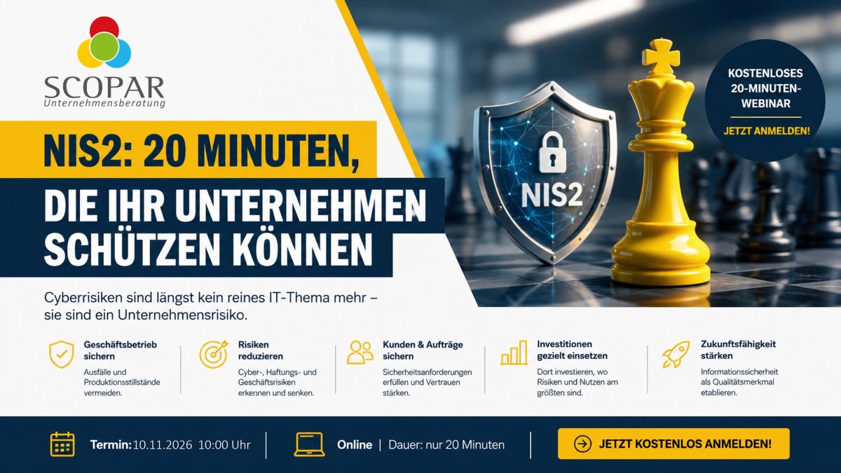 Gefährlicher Trugschluss bei NIS-2: Warum Geschäftsführer bei Cybersicherheit bereits jetzt zu spät dran sind