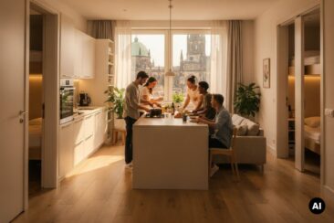 Gemeinschaftsflächen statt großer Individualflächen: Ändern sich die Wohnbedürfnisse?