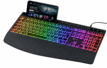 GeneralKeys Hintergrundbeleuchtete USB-Tastatur