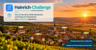 Hainrich-Challenge: Einsparpotenziale entdecken und gewinnen