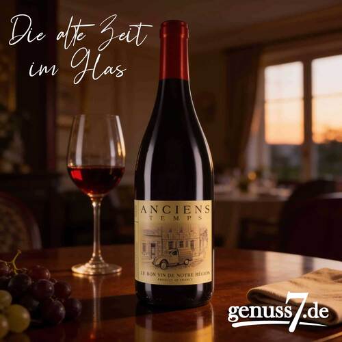 Herbstzeit ist wieder Anciens-Temps-Zeit: Rotwein mit 2CV