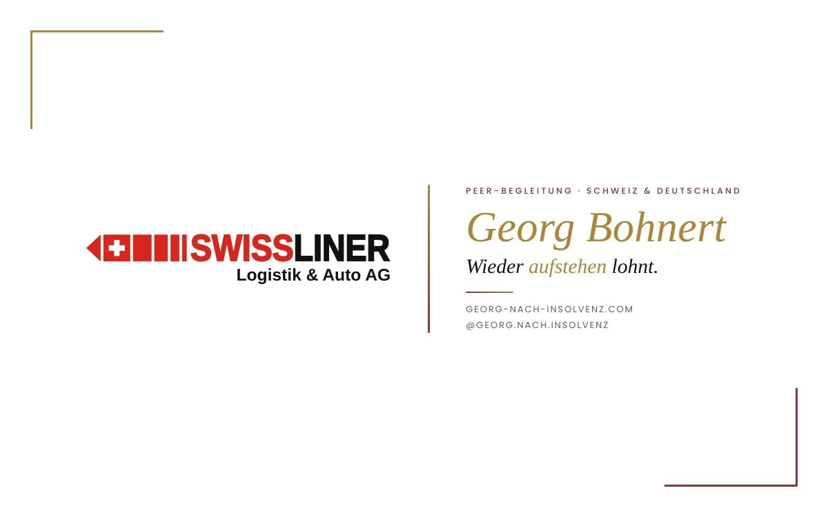 Herzensprojekt @georg.nach.insolvenz für Menschen in Krisen