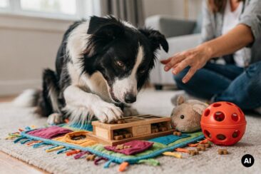 Intelligenzspielzeug beim Hund – fröhliches Gehirntraining