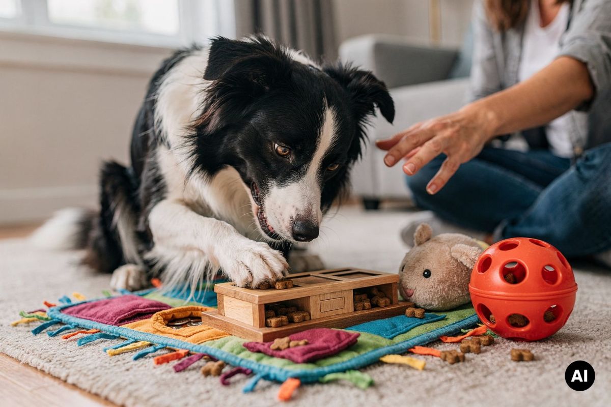 Intelligenzspielzeug beim Hund – fröhliches Gehirntraining