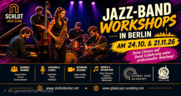 Jazz-Band-Workshops in Berlin: Jazz-Musiker suchen Mitspieler