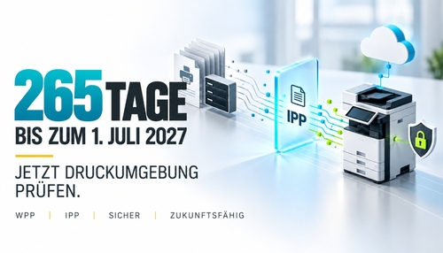 Jetzt entscheidet sich die Zukunft Ihrer Druckumgebung