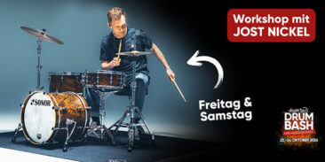 Jost Nickel beim DRUM BASH 2026 in Hessisch Oldendorf