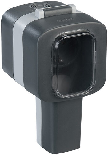 Luminea Home Control Outdoor-Aufputz-Steckdose SF-710, App