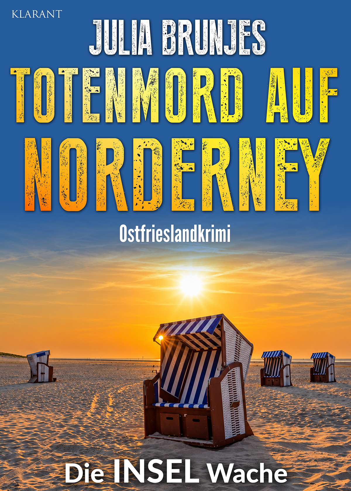 Neuerscheinung: Ostfrieslandkrimi „Totenmord auf Norderney“ von Julia Brunjes im Klarant Verlag