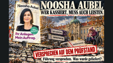 Noosha Aubel: Führungsversagen statt Neuanfang – ist Potsdams Oberbürgermeisterin ihrem Amt gewachsen?