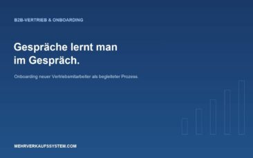 Onboarding im technischen Vertrieb: Philipp Zurr rät zu Begleitung statt Einführungstag