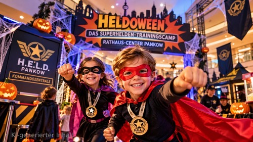 Pankow sucht Superhelden: An Halloween gibt’s Cape und Medaille für Nachwuchshelden!