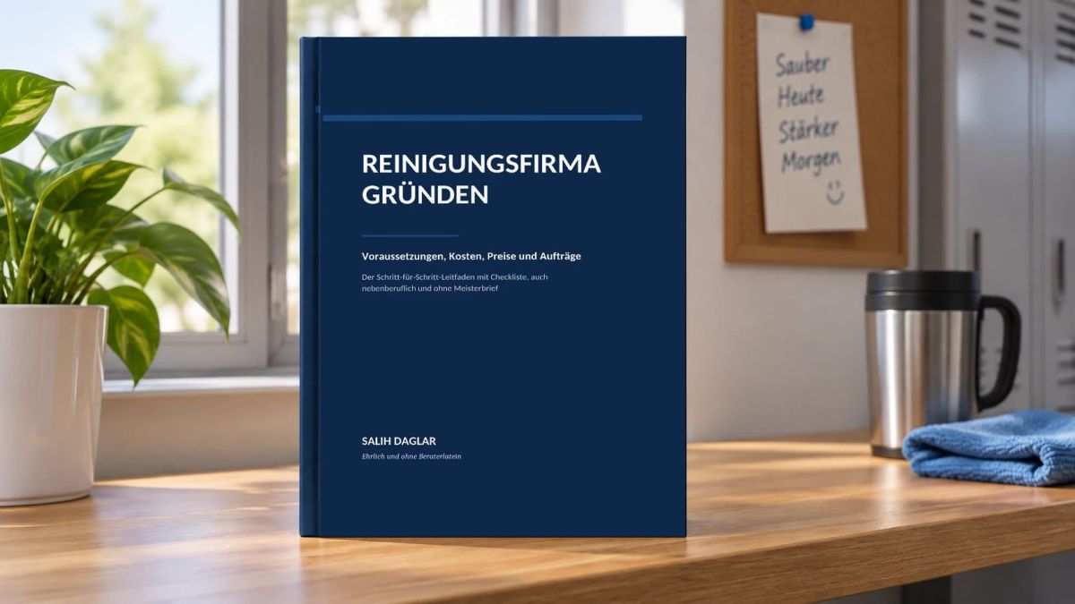 Reinigungsfirma gründen: Neues Praxisbuch von Salih Daglar erschienen