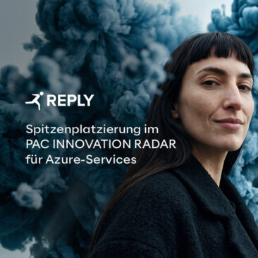 Reply: Spitzenplatzierung im PAC INNOVATION RADAR für Azure-Services