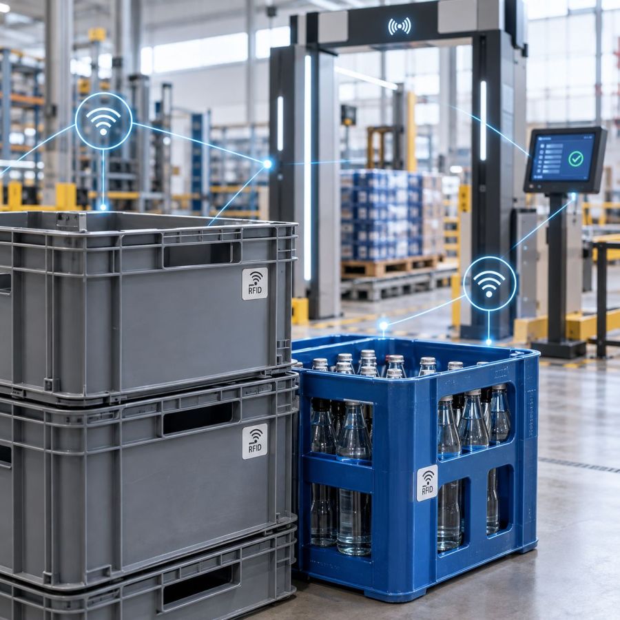 RFID in Mehrwegsystemen: Häufige Missverständnisse und praktische Chancen