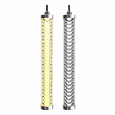 Robuste Eleganz für moderne Architektur: Ledonik präsentiert die neue IP69K  LED-Röhrenleuchte in Gitteroptik