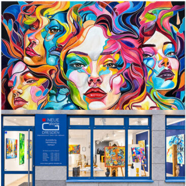 Sabrina Seck: „HYDRA“ – Ausstellungseröffnung bei Galerie Inspire Art in Dresden