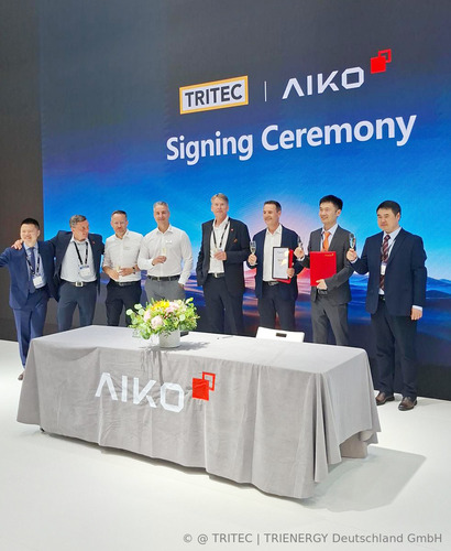 TRITEC und AIKO besiegeln strategische Partnerschaft auf der Intersolar 2026