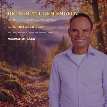 Urlaub mit den Engeln: Udo Golfmann lädt zum Herbst-Retreat 2027 im Schwarzwald ein