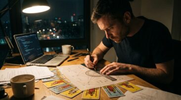 Warum ein Programmierer das Tarot-Deck von 1909 mit dem Lineal vermaß – und einen 117 Jahre alten Code fand