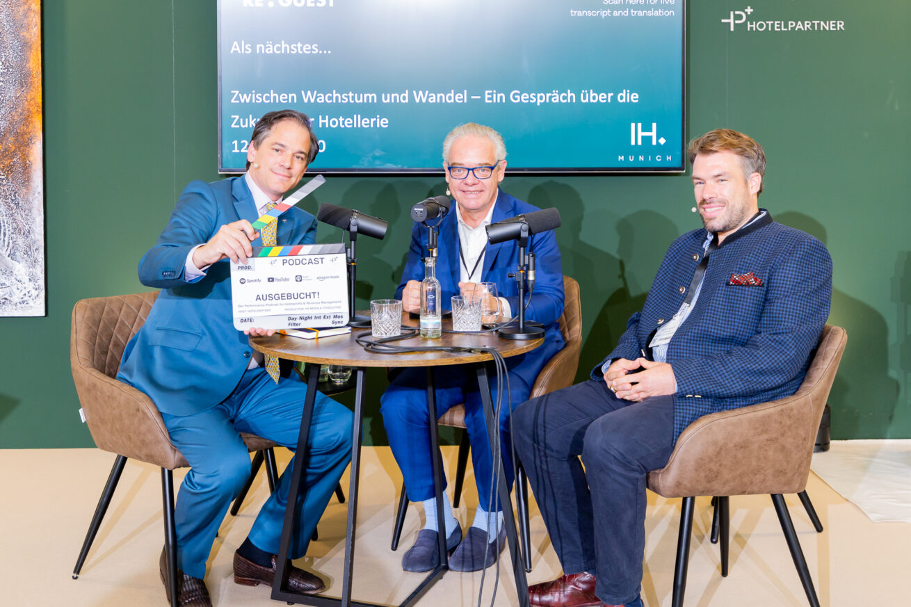 Wenn der Mensch zum Luxus wird: Live-Podcast von HotelPartner löst Debatte über die Zukunft der Hotellerie aus