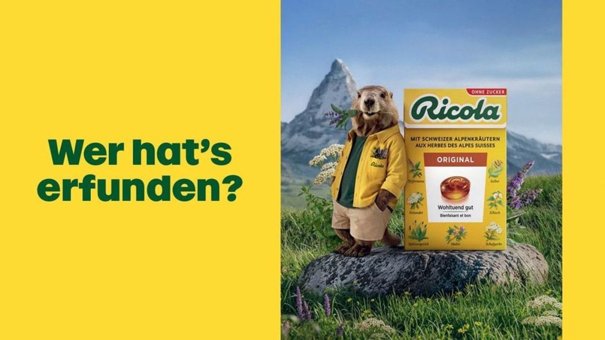 Wer hat’s erfunden?“: Ricola holt sein Markenkapital zurück