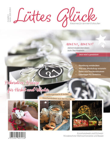 Zweite Ausgabe des Kreativ-Magazins „Lüttes Glück“ erschienen